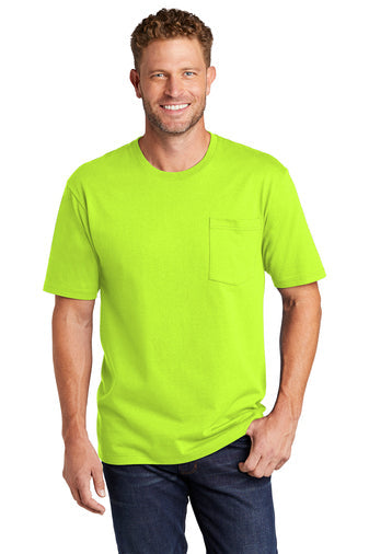 D1) CS430 CornerStone Workwear Pocket Tee - OILQUICK