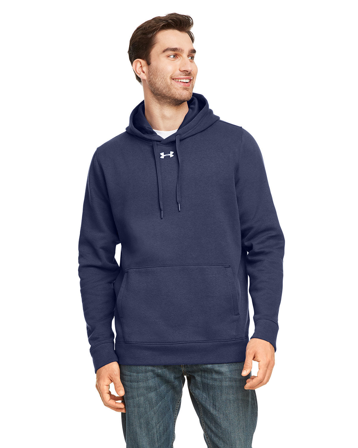 E5) 1300123 Under Armour Men's Hustle Pullover Hooded Sweatshirt - OILQUICK