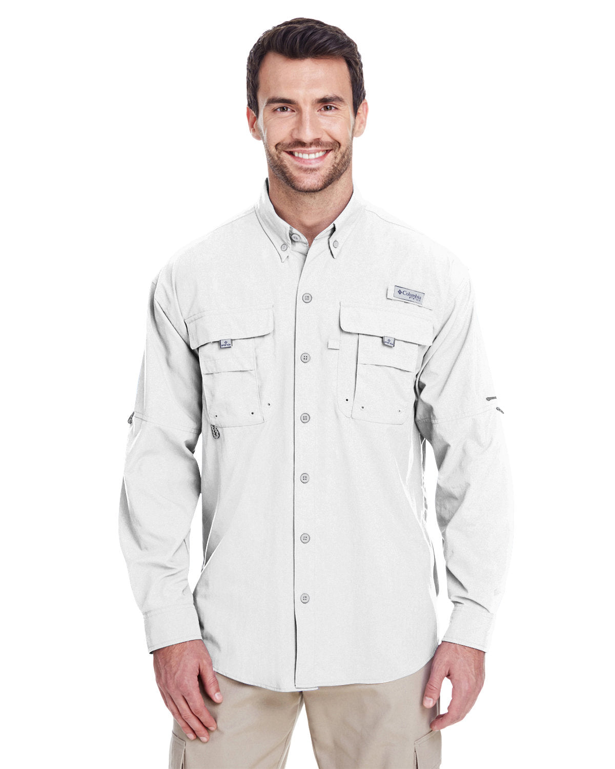 B2) 7048 Columbia Men's Bahama ll Long-Sleeve Shirt - EXODUS GLOBAL