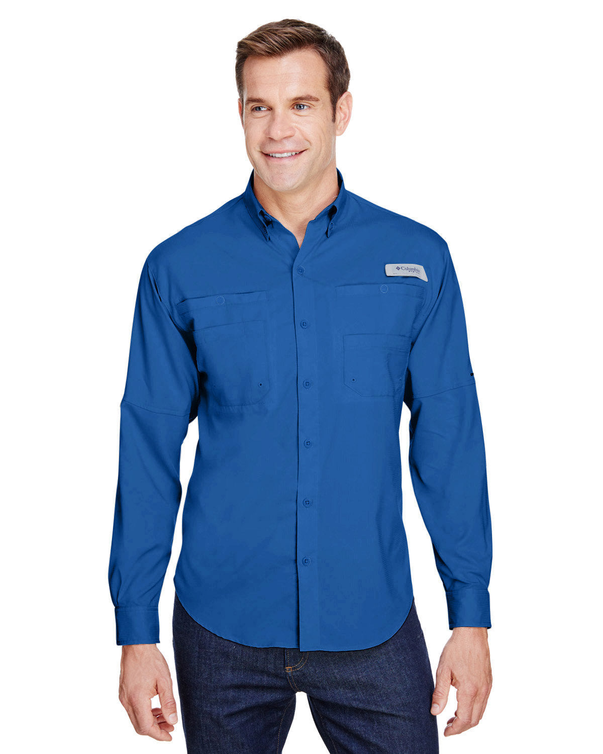 B4) 7253 Men's Tamiami ll Long-Sleeve Shirt - EXODUS GLOBAL