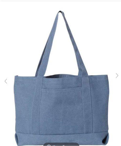 29 C) STYLE #8870 LIBERTY COTTON TOTE BAGS