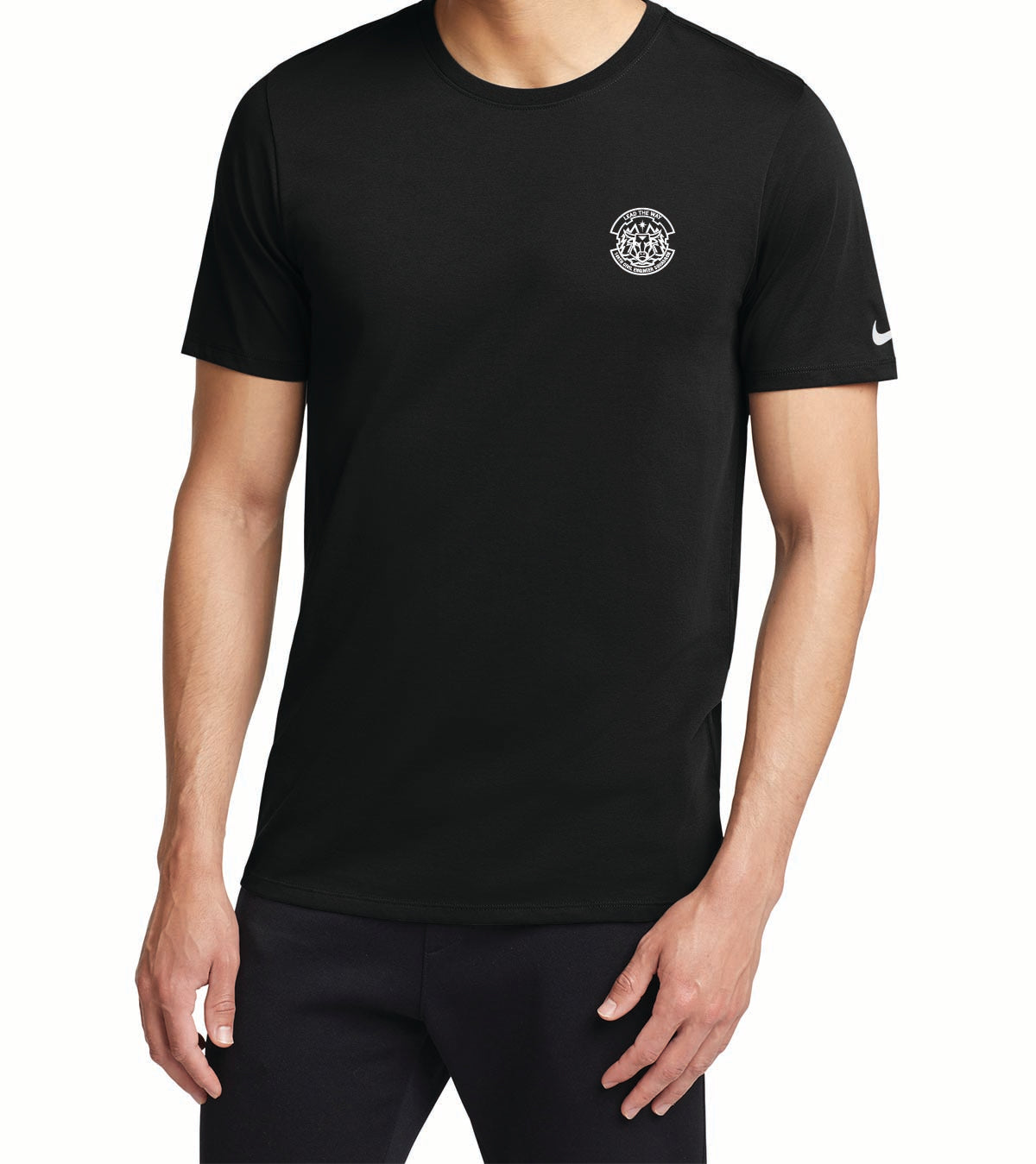 2) NKBQ5231 NIKE DRI FIT COTTON/POLY T-SHIRTS